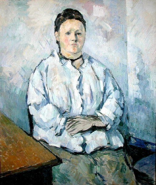 Portrait of Madame Cezanne by Paul Cézanne