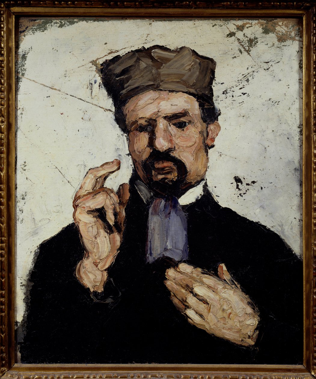 Portrait of Uncle Dominique in Lawyer by Paul Cézanne