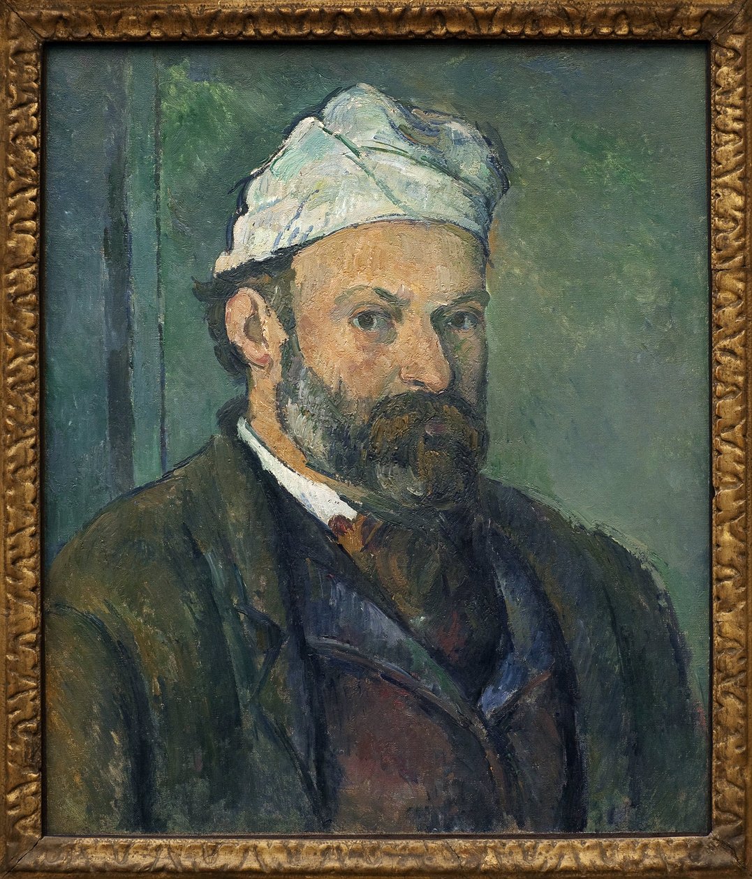 Self-portrait by Paul Cézanne