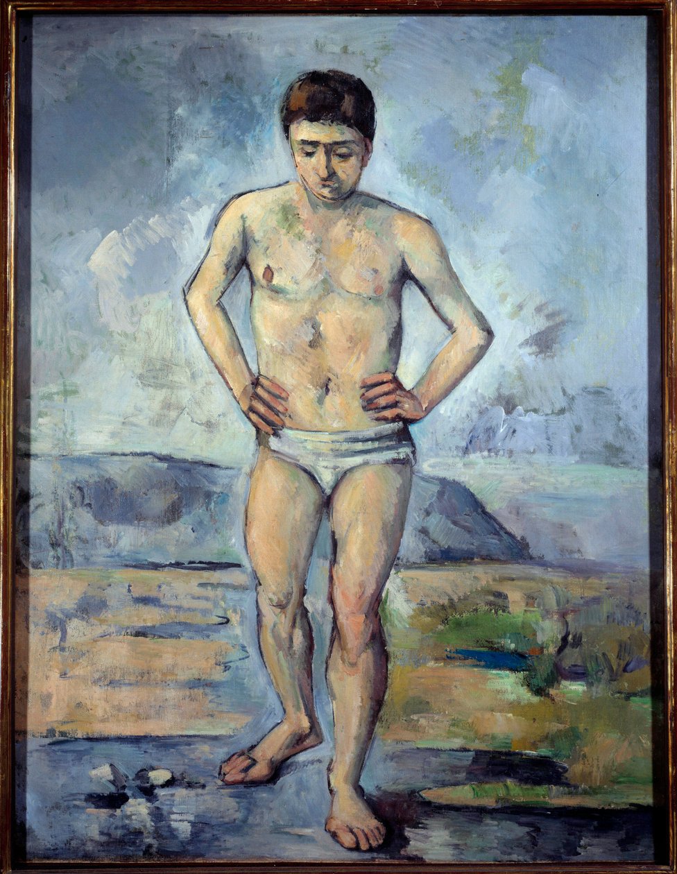 The Bather by Paul Cézanne