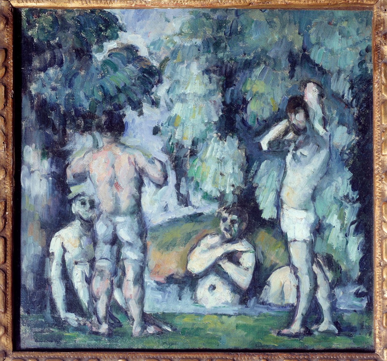 The Five Bathers by Paul Cézanne