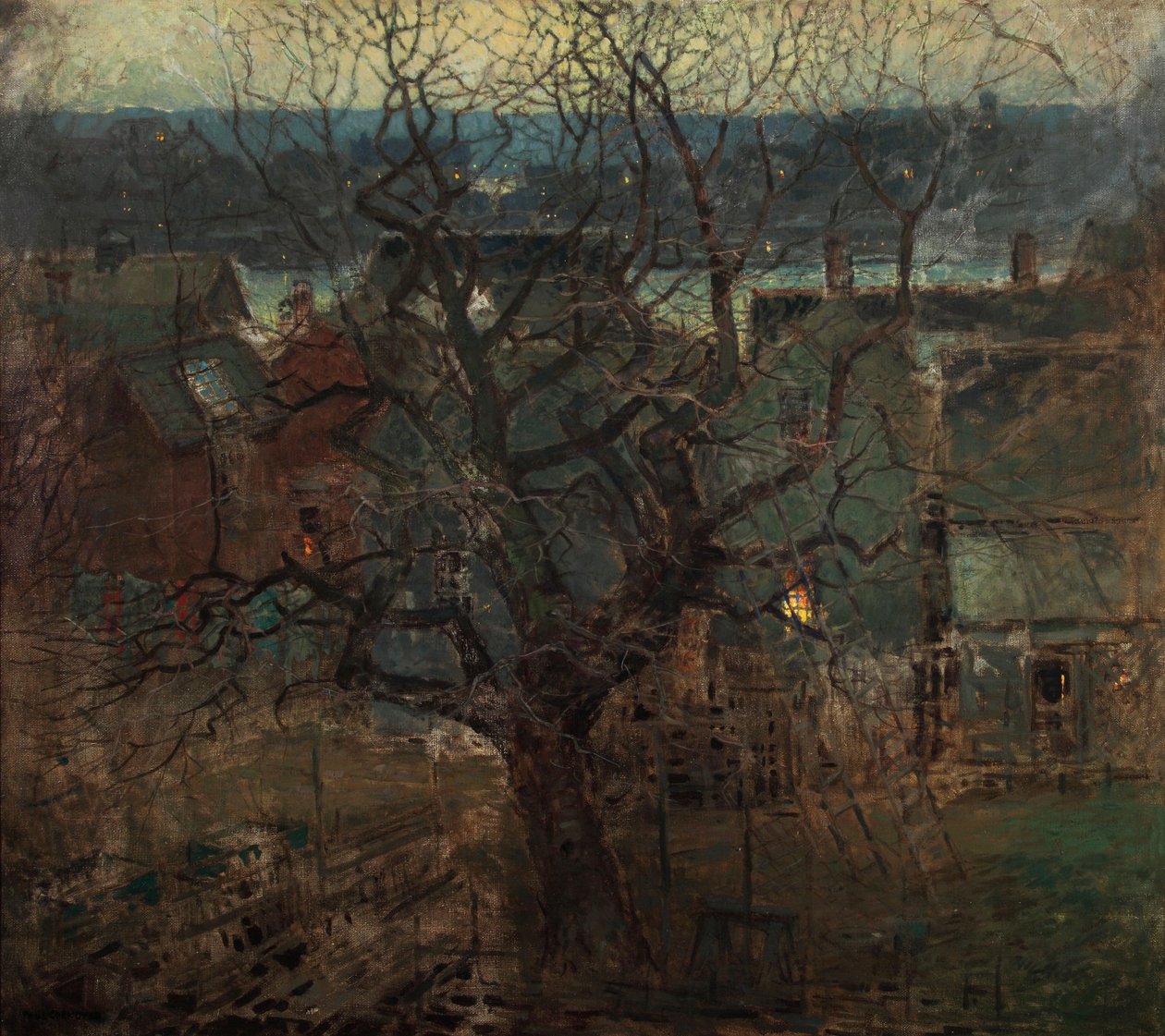The Charles River, Boston by Paul Cornoyer