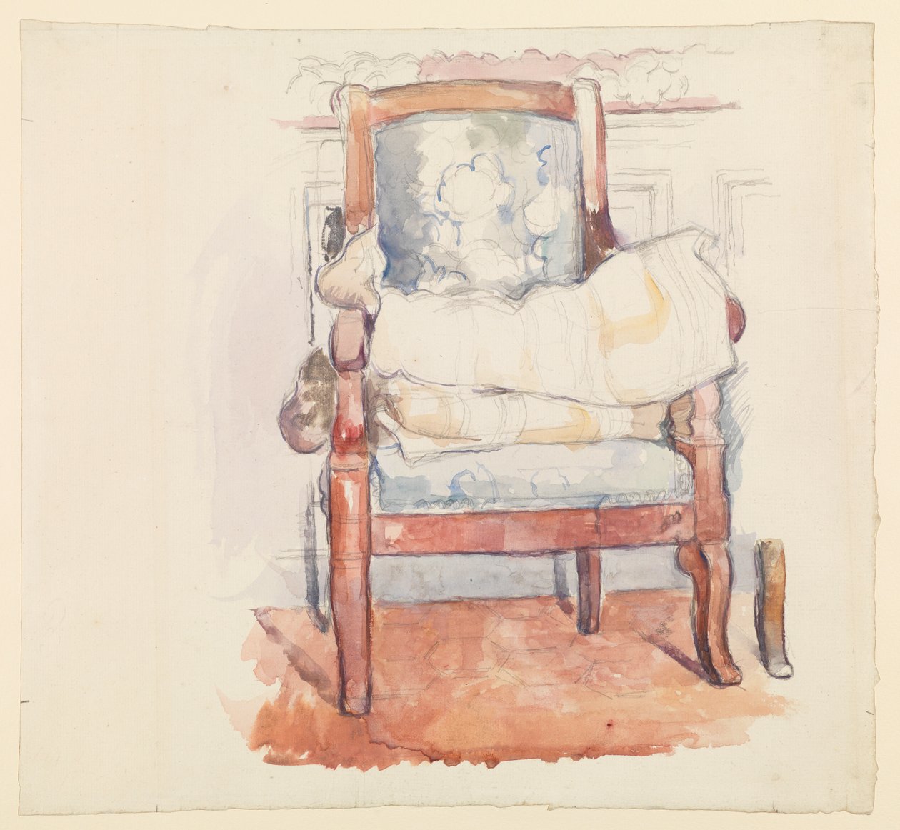 Armchair, c.1885-90 by Paul Cézanne