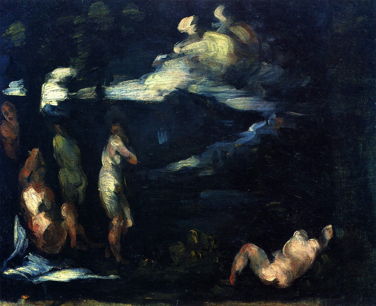 Bathers by Paul Cézanne