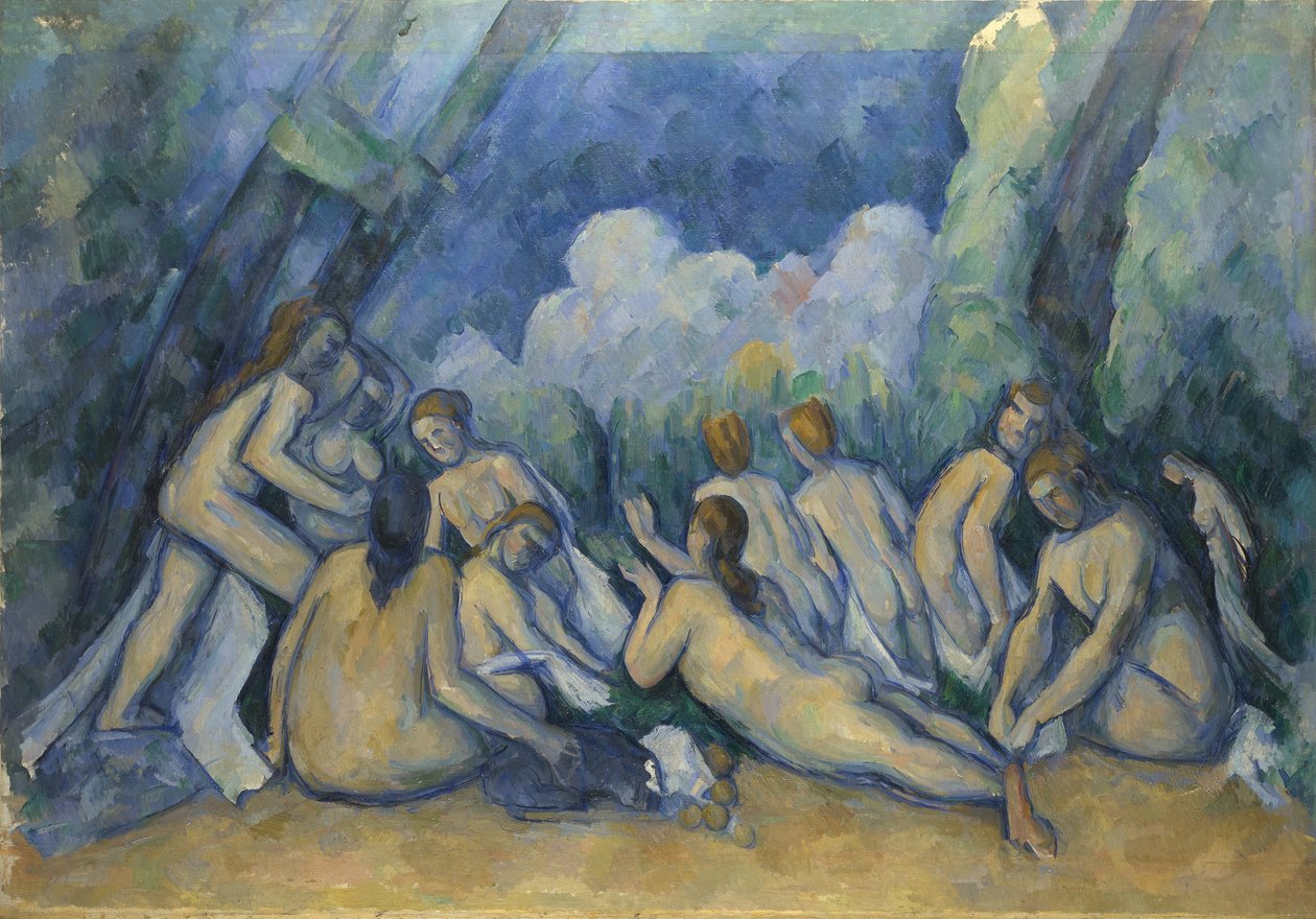 Bathers, 1894-1905 by Paul Cézanne