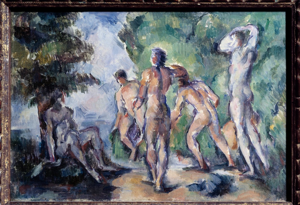 Bathers by Paul Cézanne