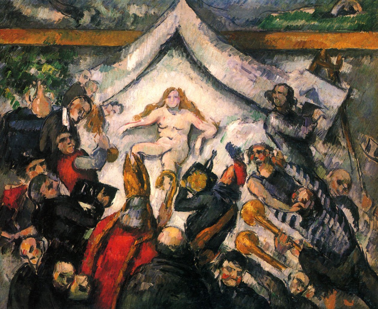 The Eternal Feminine by Paul Cézanne