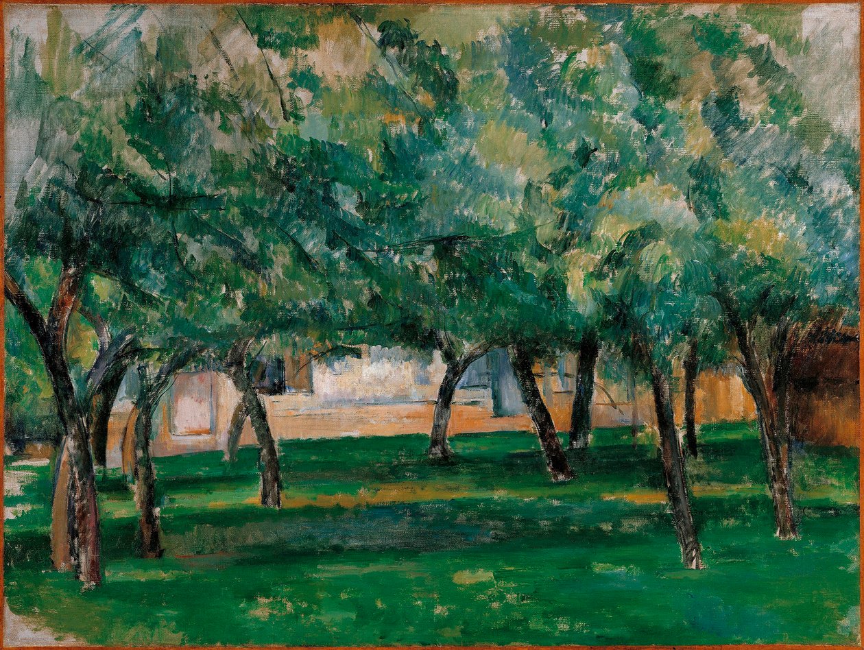 Farm in Normandy, c. 1885-86 by Paul Cézanne