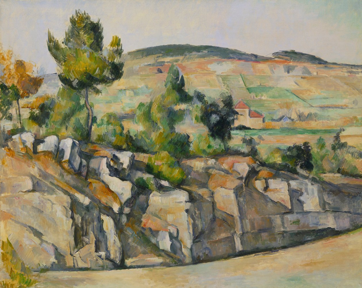 The Road in Provence by Paul Cézanne