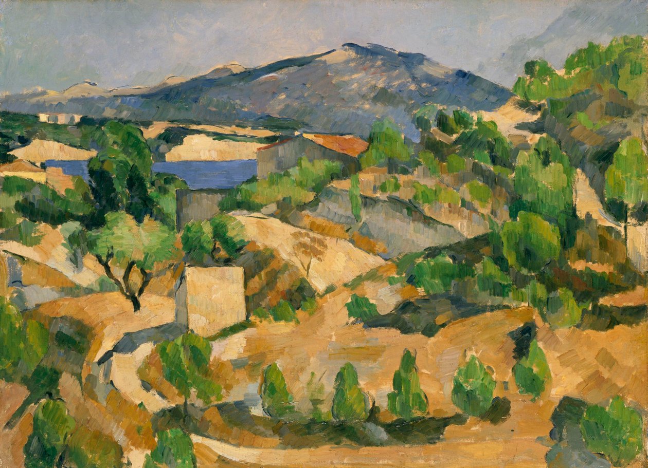 François Zola Dam by Paul Cézanne