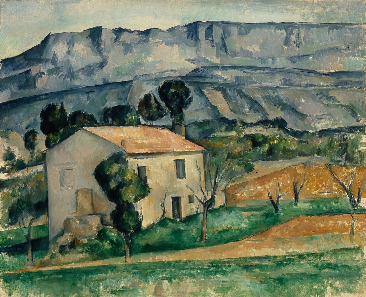 House in Provence (1886-1890) by Paul Cézanne