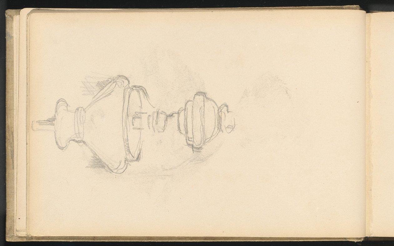 Kerosene Lamp by Paul Cézanne