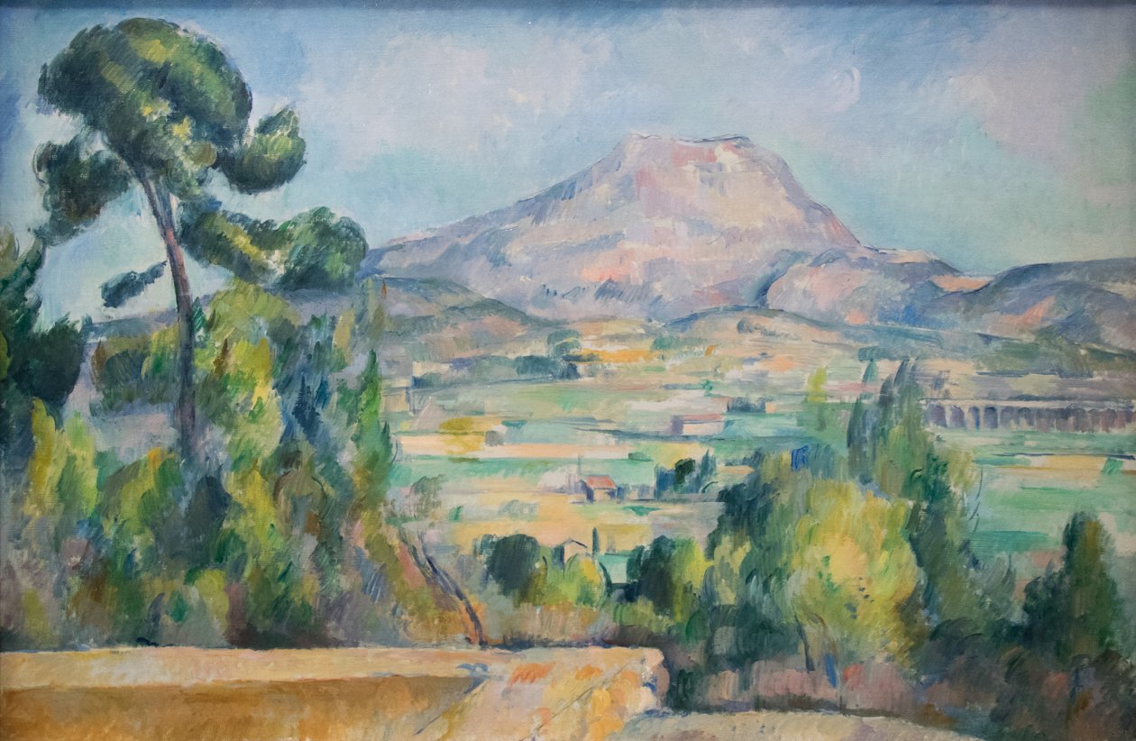 The Montagne Sainte-Victoire by Paul Cézanne