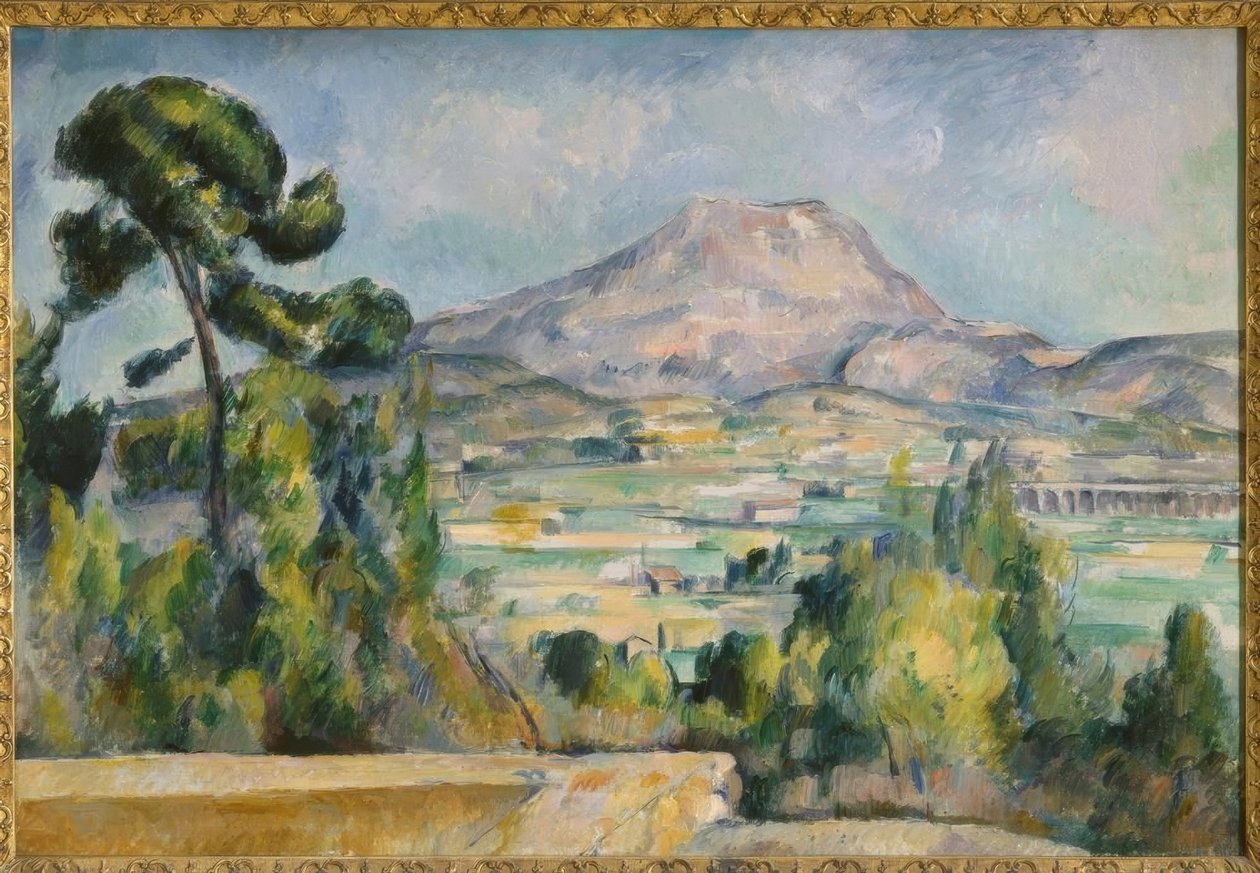 The Montagne Sainte-Victoire by Paul Cézanne