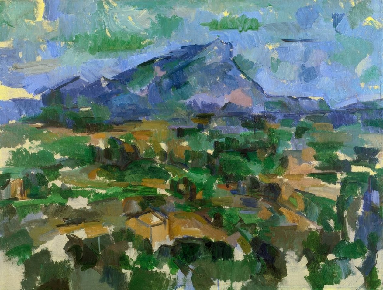 The Montagne Sainte-Victoire by Paul Cézanne
