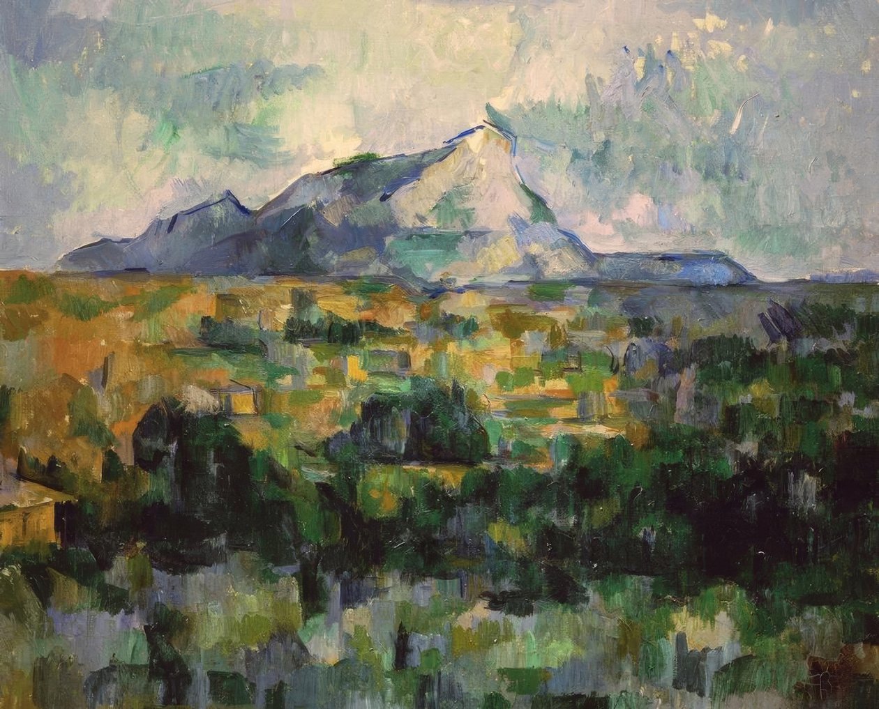 The Montagne Sainte-Victoire by Paul Cézanne