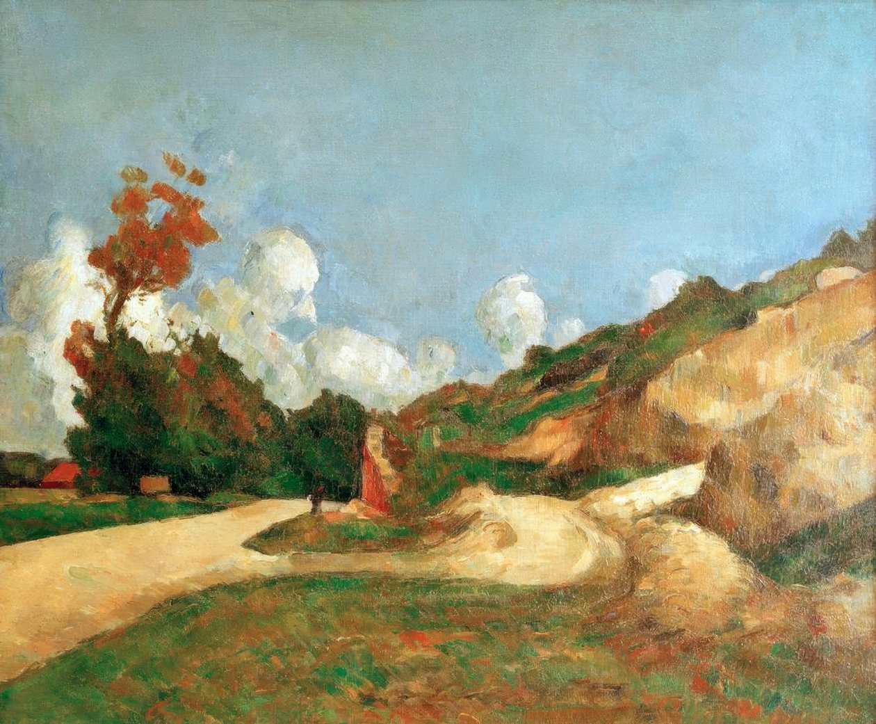 The Road by Paul Cézanne