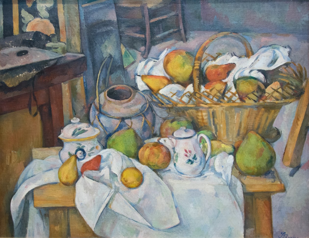The Kitchen Table by Paul Cézanne