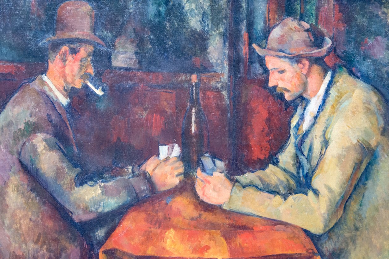 The Card Players by Paul Cézanne