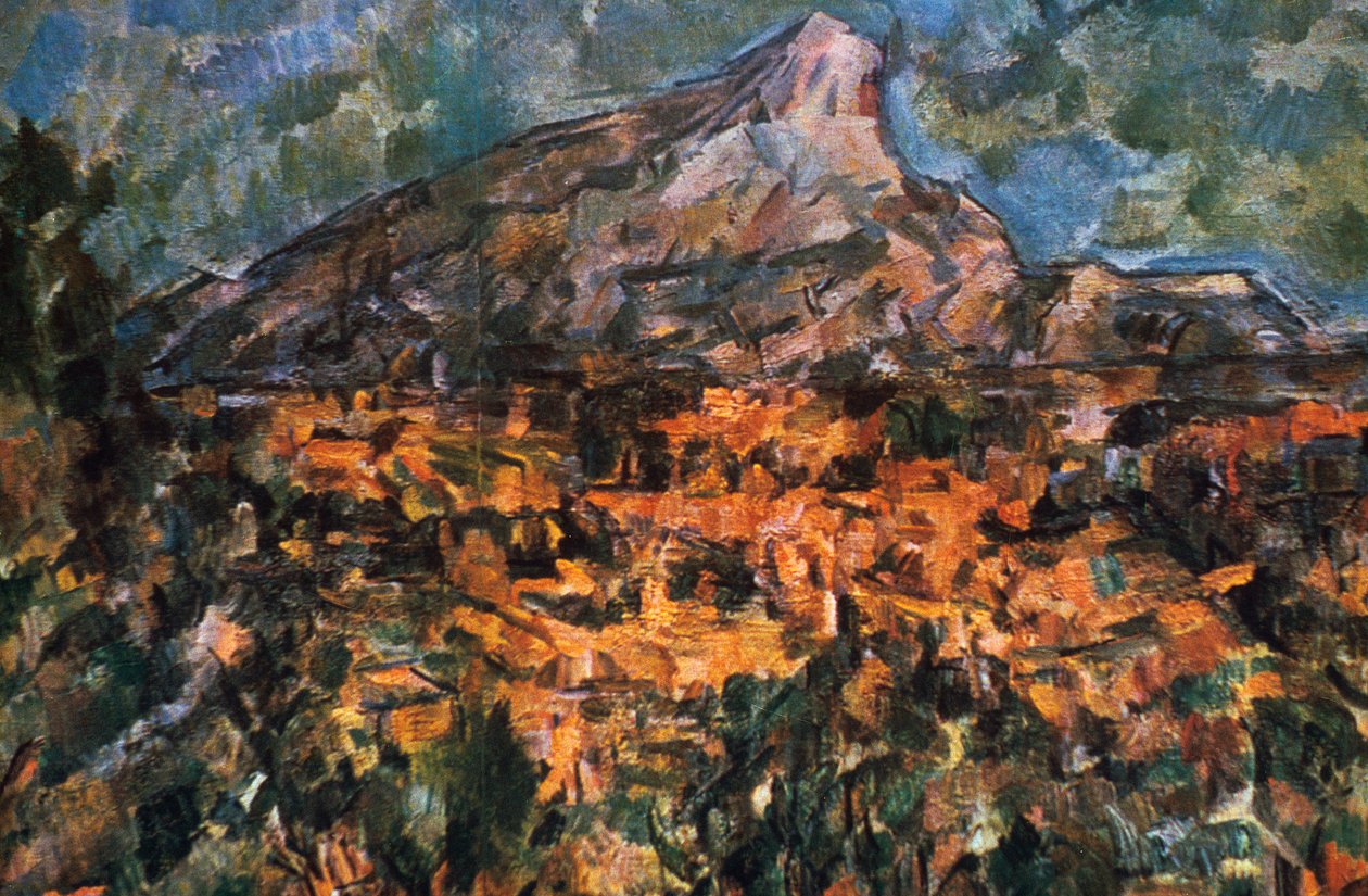 Mont Sainte Victoire, 1904 by Paul Cézanne