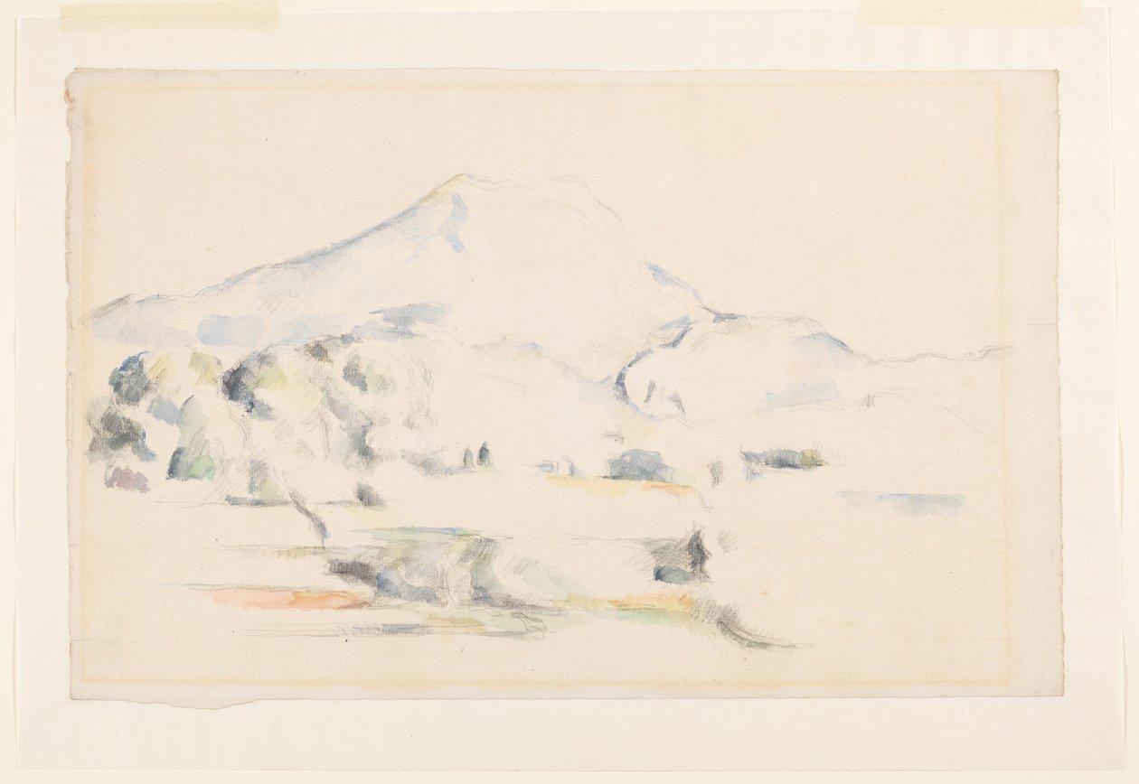 Montagne Saint-Victoire by Paul Cézanne