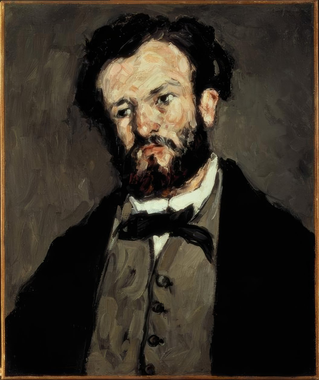 Portrait of Valabregue by Paul Cézanne
