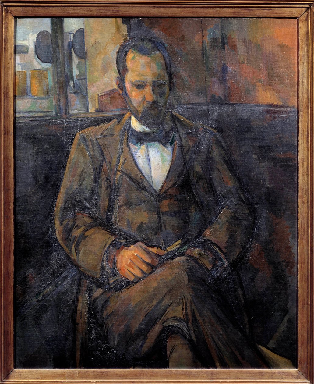 Portrait of Ambroise Vollard, Art Dealer by Paul Cézanne