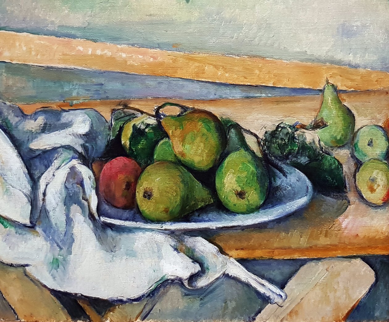 Still Life with Pears by Paul Cézanne