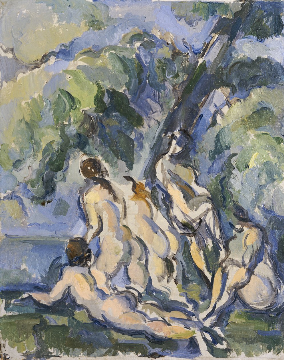 Study for Les Grandes Baigneuses by Paul Cézanne