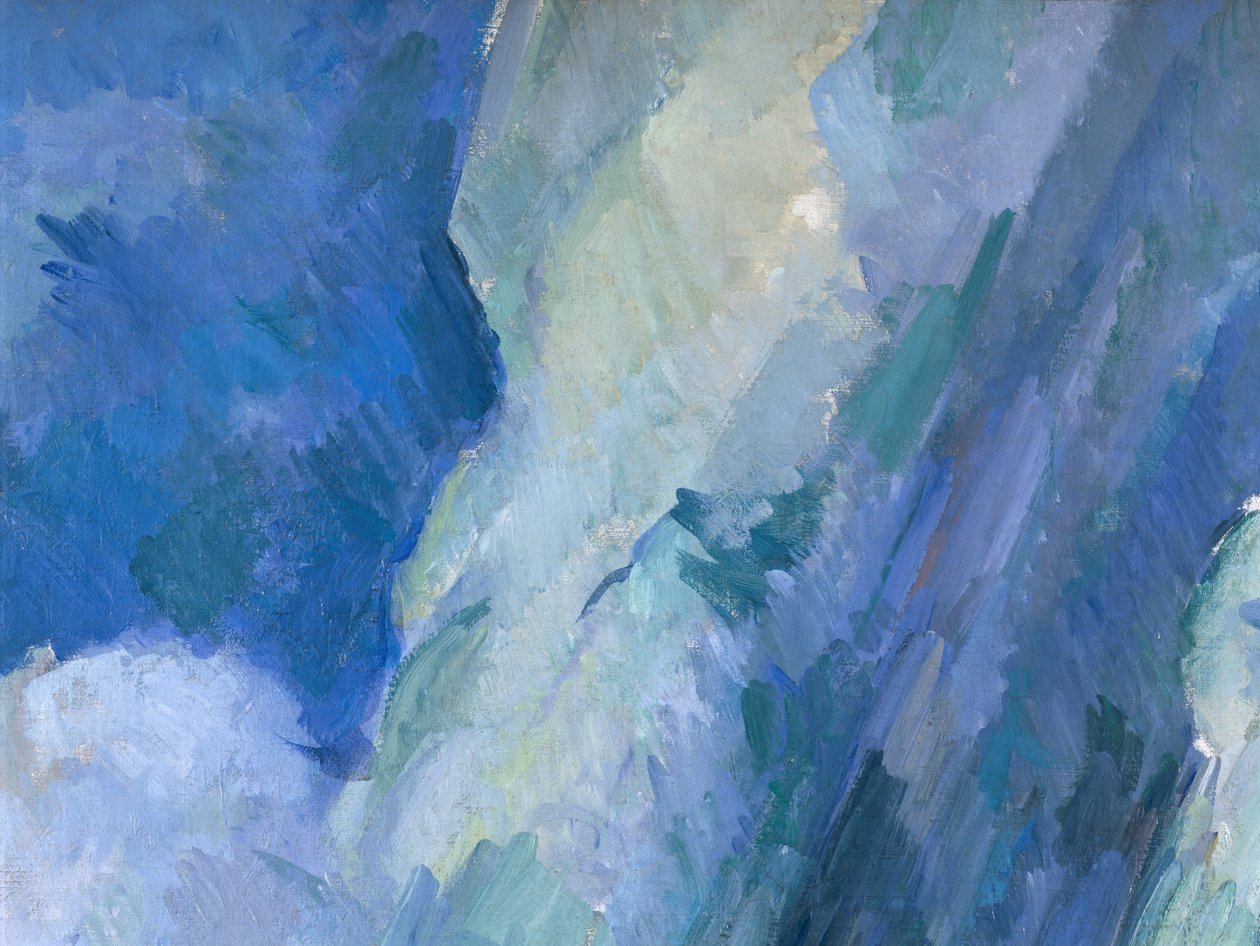 The Large Bathers (detail) by Paul Cézanne