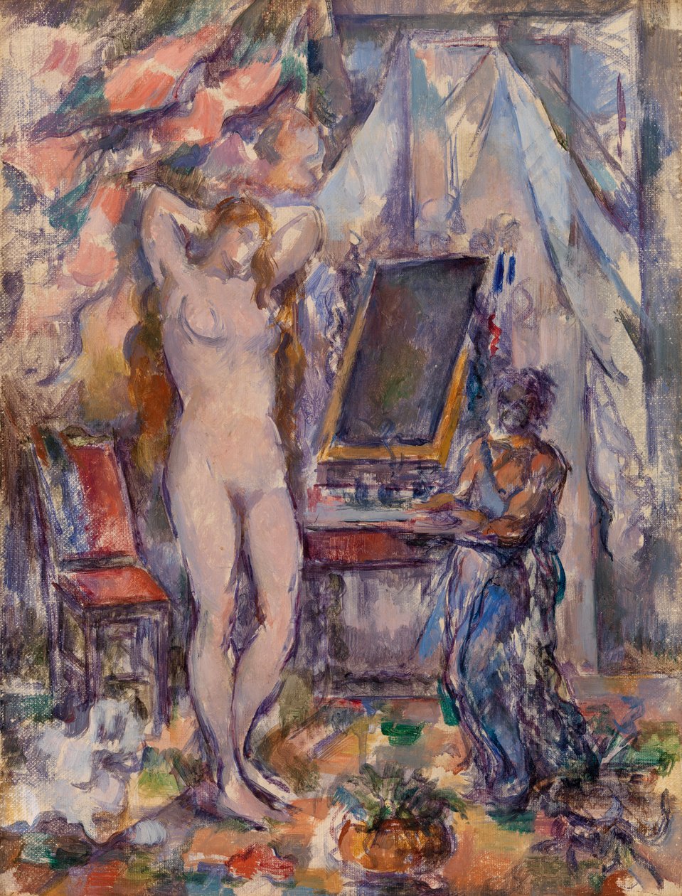 The Toilette by Paul Cézanne