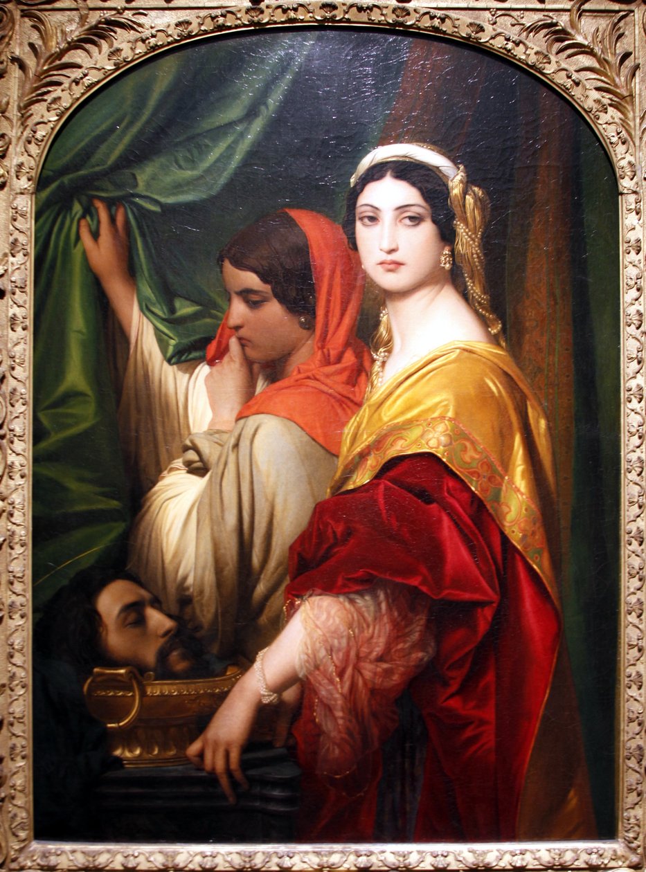 Herodias with the Head of St. John the Baptist by Paul Delaroche