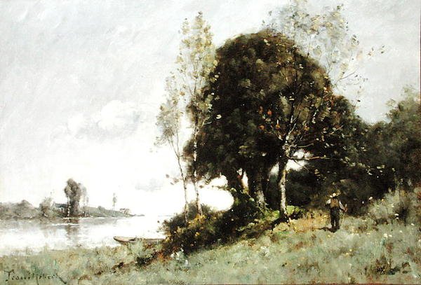 Isle on the Loire by Paul Desire Trouillebert