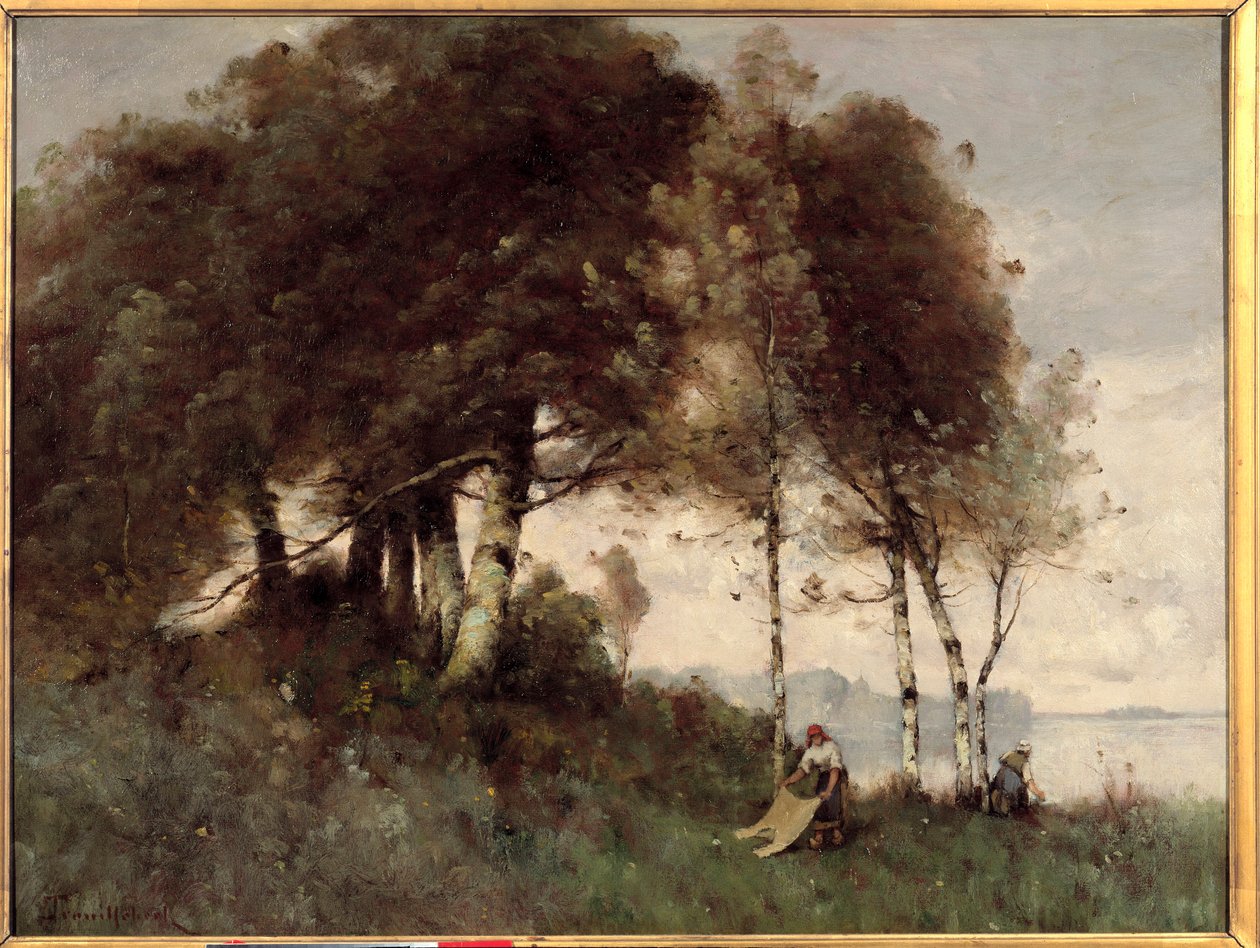 Les washeuses by Paul Desire Trouillebert