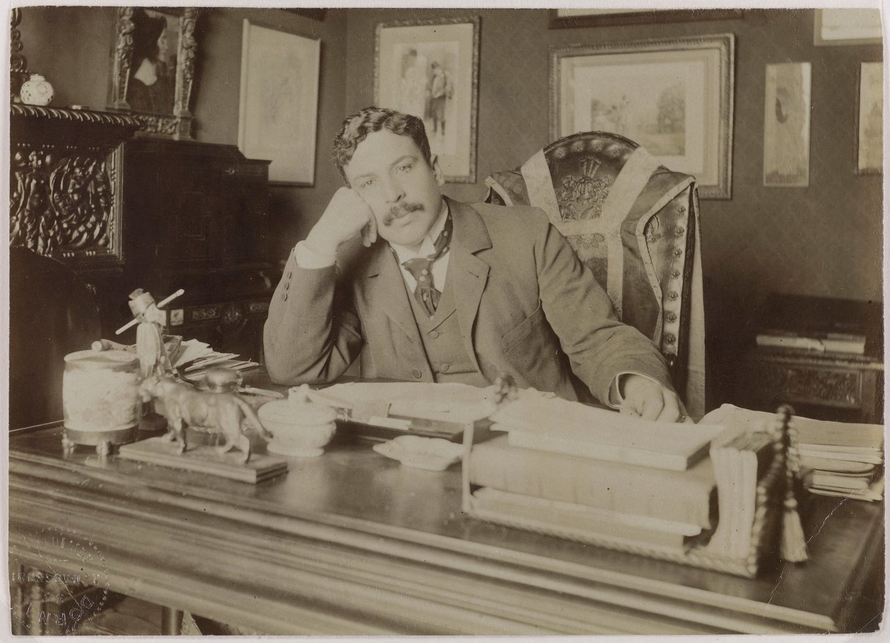 Portrait of Maurice Donnay by Paul Dornac