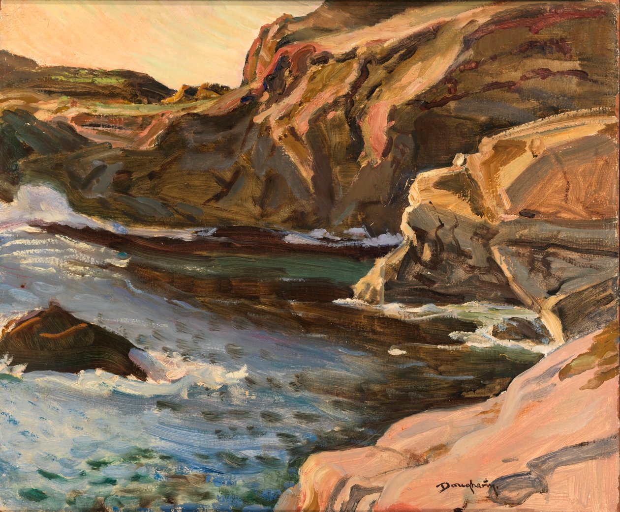 California Cliffs by Paul Dougherty