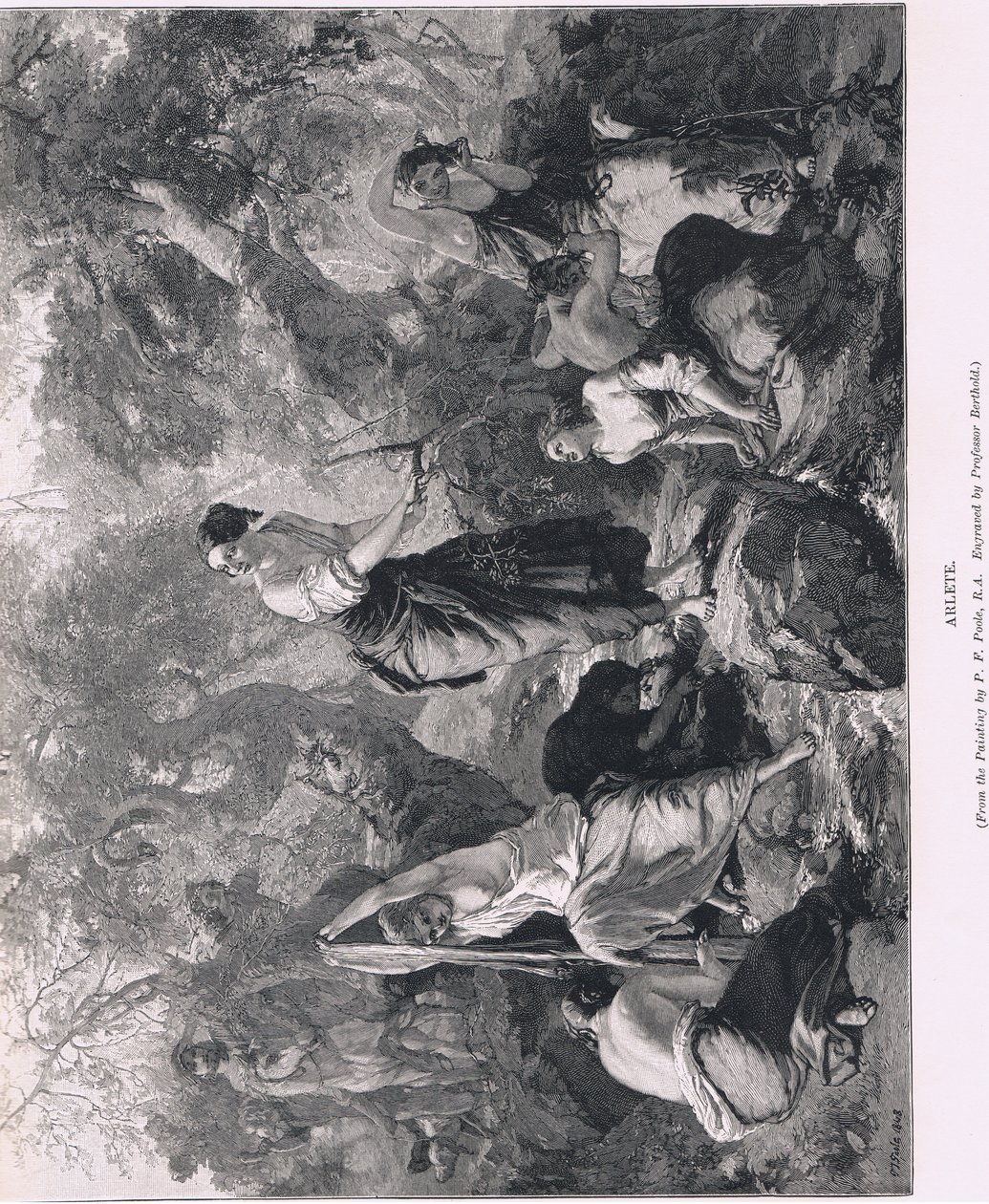 Arlete, from The Magazine of Art 1893, Cassell and Company by Paul Falconer Poole