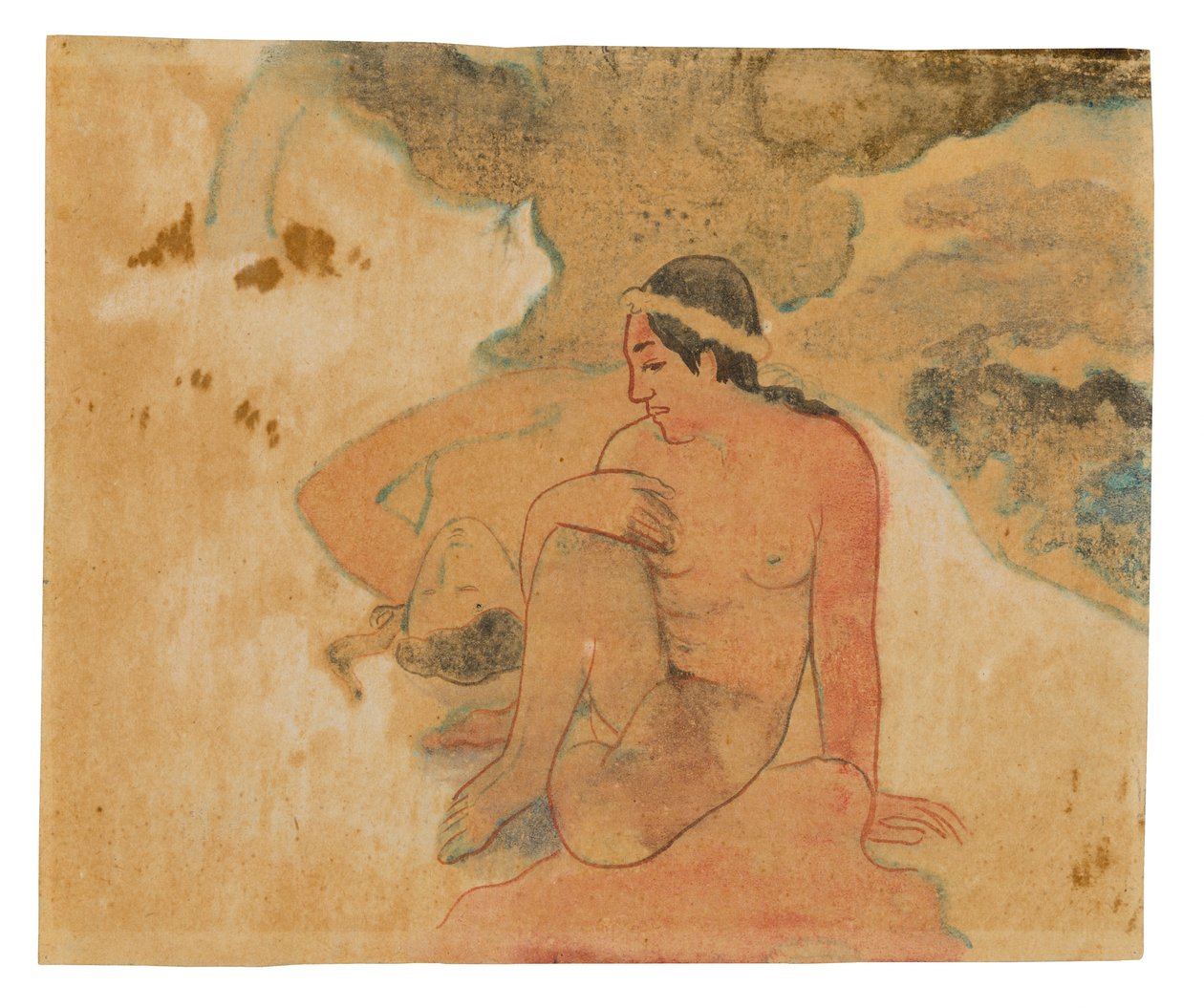 What! Are You Jealous? by Paul Gauguin
