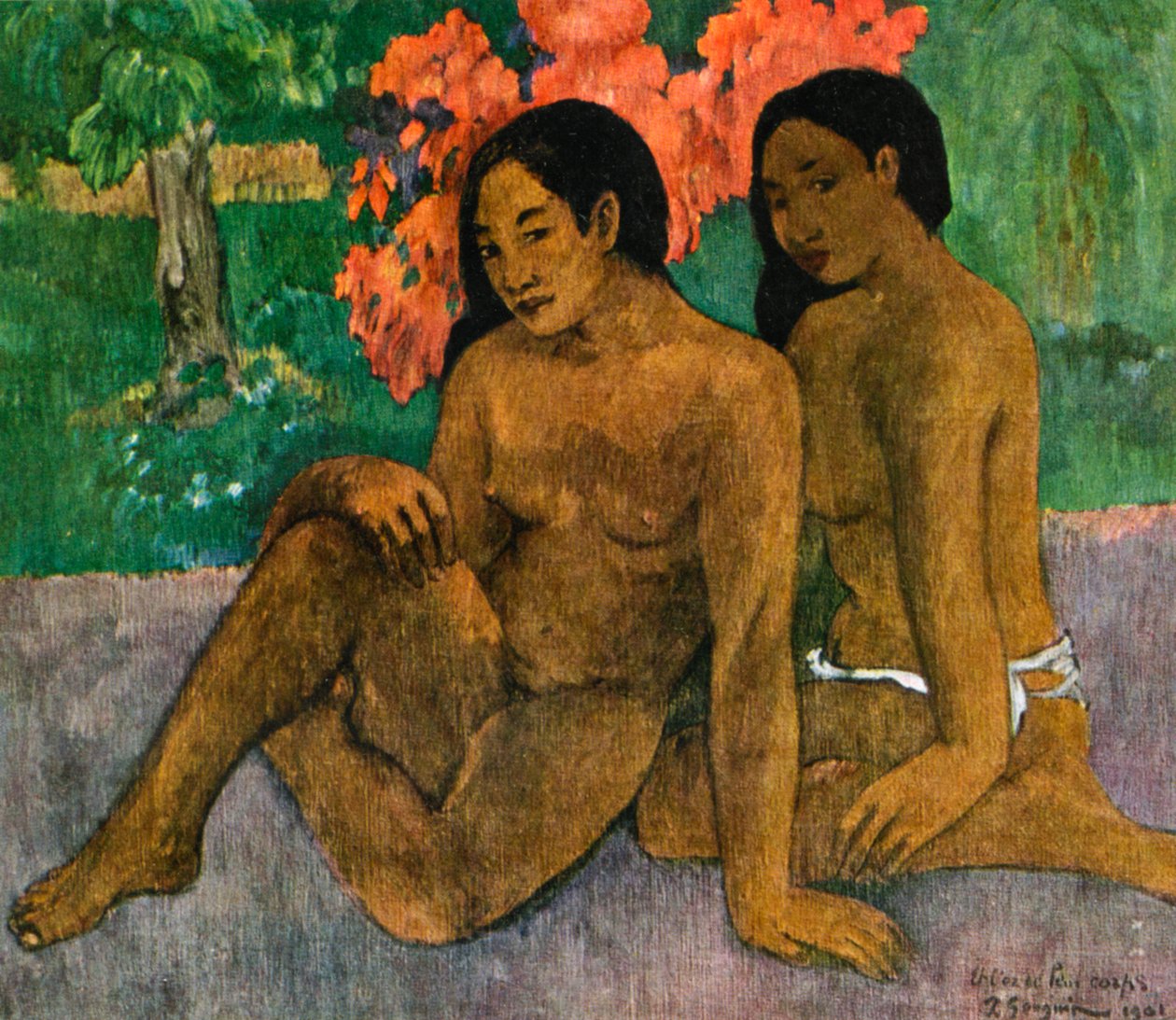 And the Gold of Their Bodies by Paul Gauguin