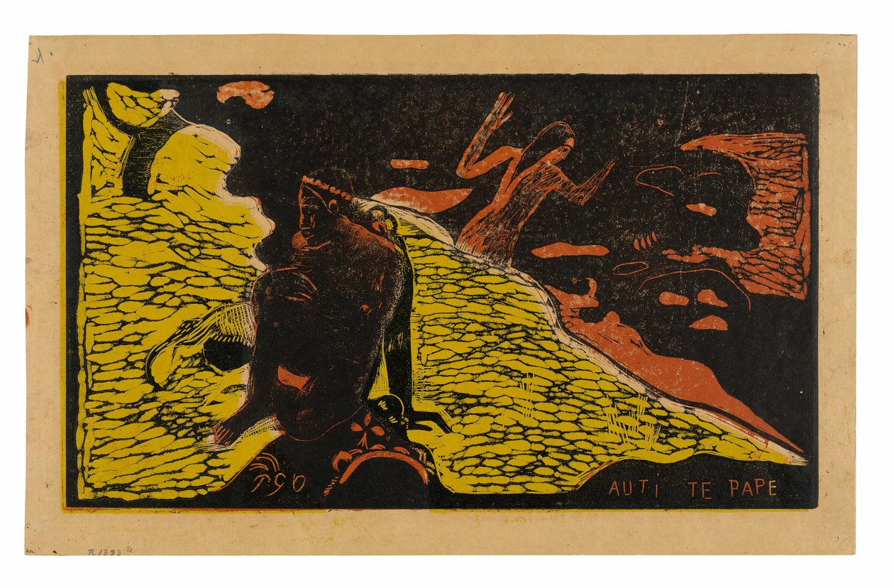 Women at the River, from the Noa Noa Suite by Paul Gauguin
