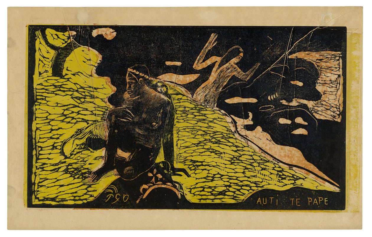 Women at the River, from the Noa Noa Suite by Paul Gauguin