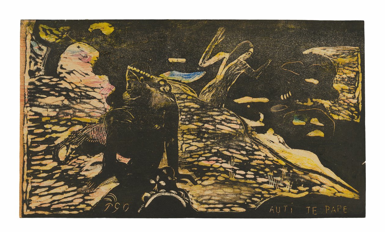Women at the River, from the Noa Noa Suite by Paul Gauguin