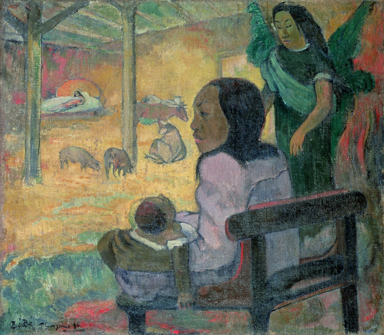 Be Be (The Nativity) by Paul Gauguin