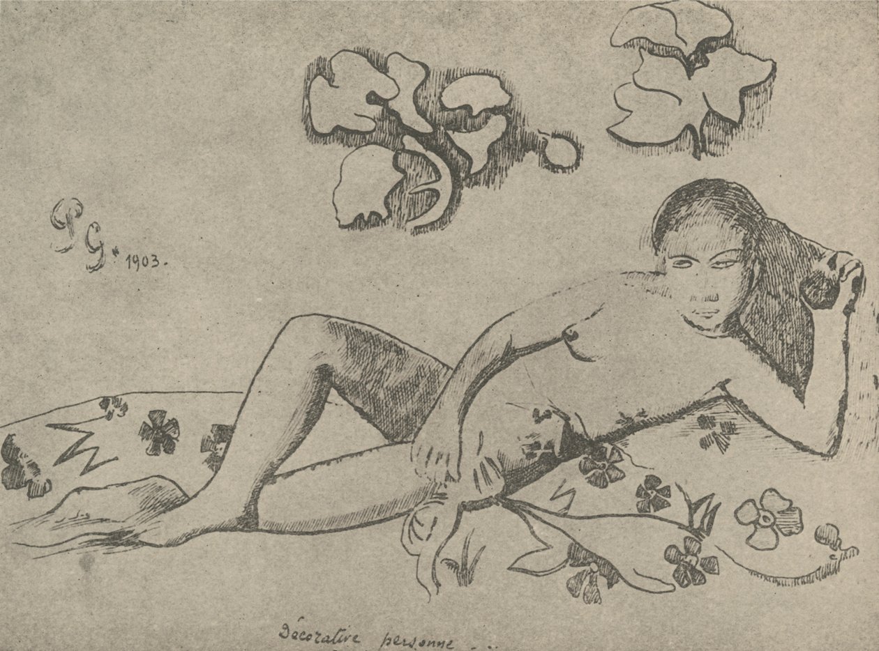 Decorative Figure, 1936 by Paul Gauguin