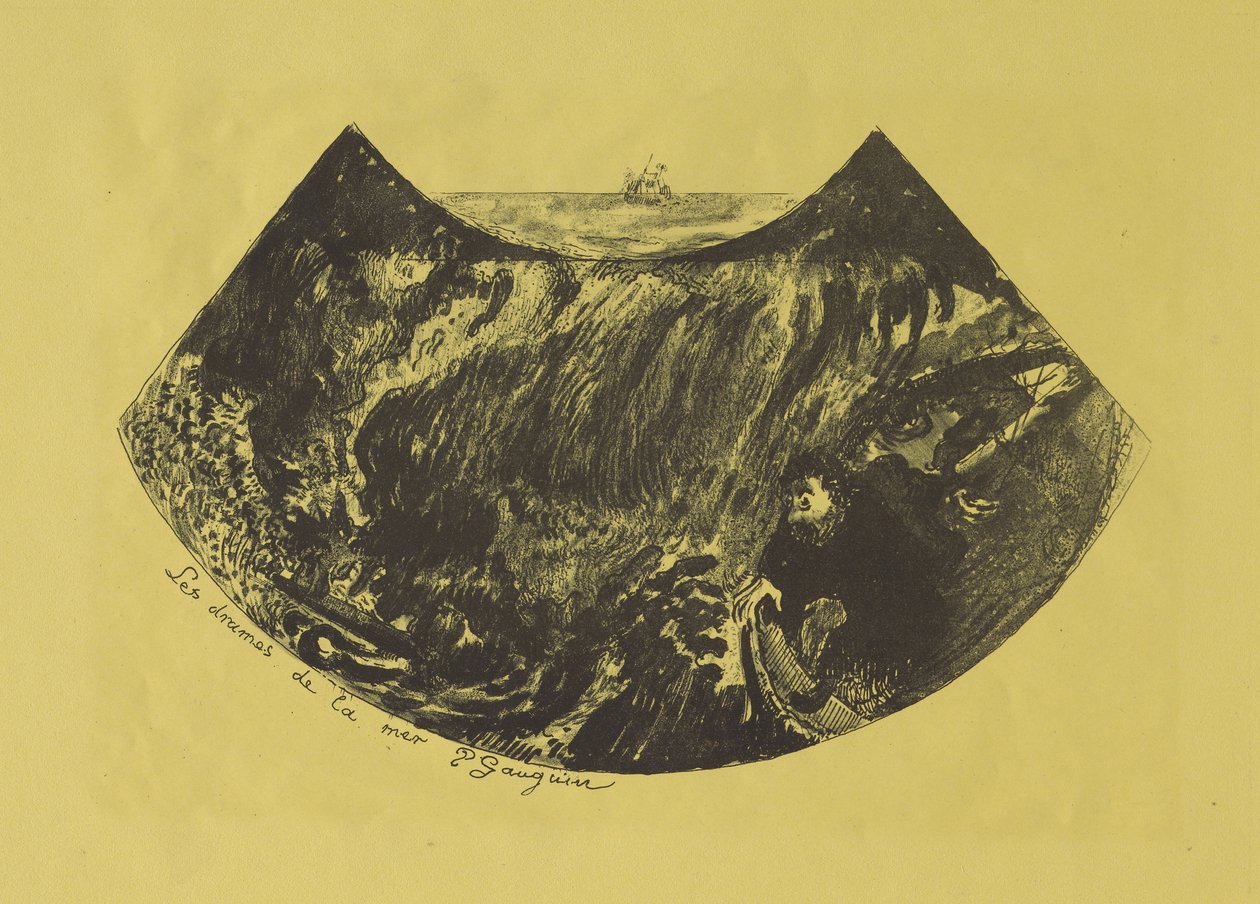 Dramas of the Sea: A Descent into the Maelstrom by Paul Gauguin