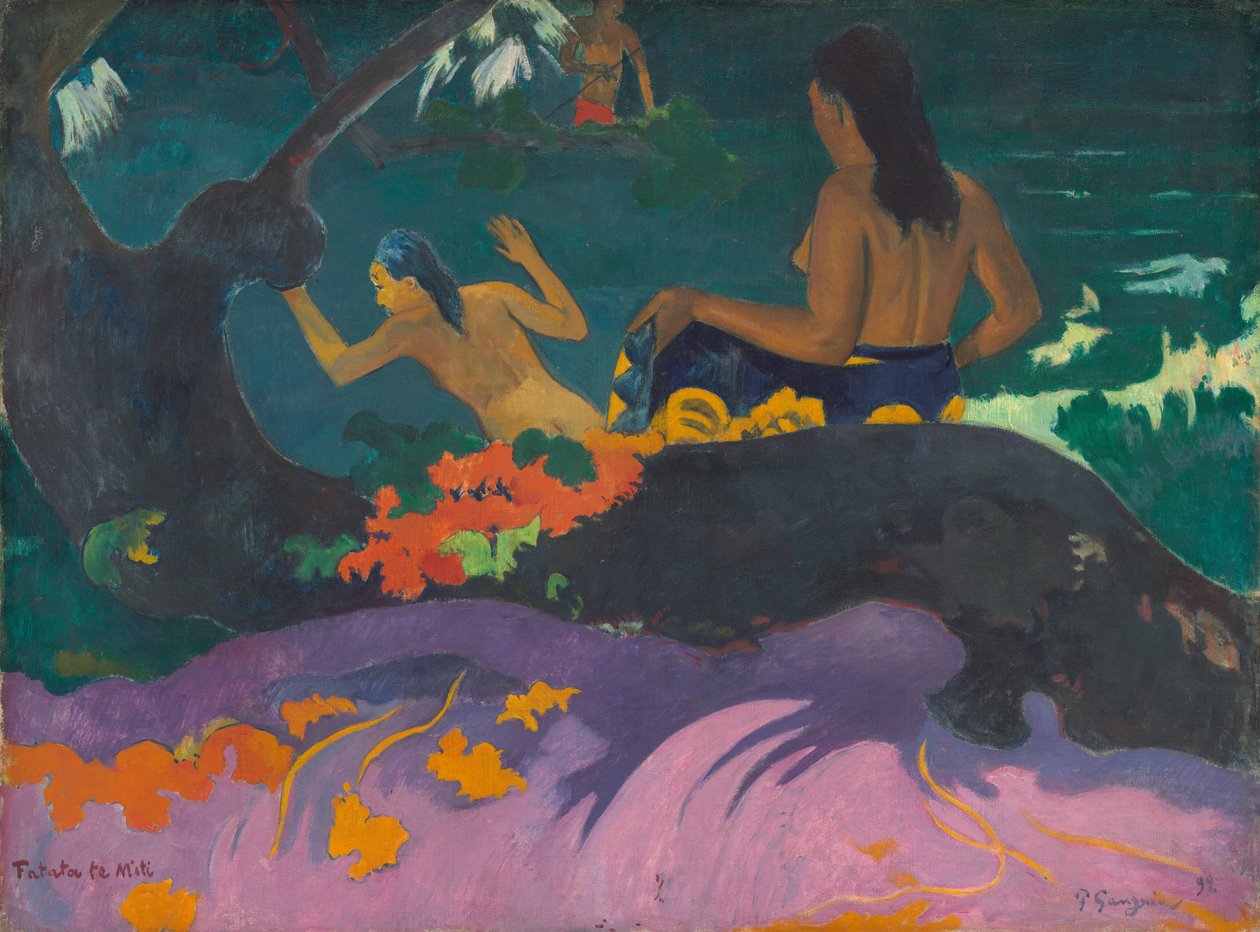 By the Sea by Paul Gauguin