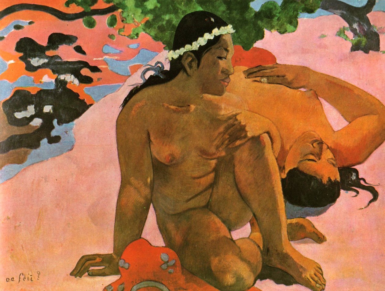 Aha Oe Feii (What! Are You Jealous?) by Paul Gauguin