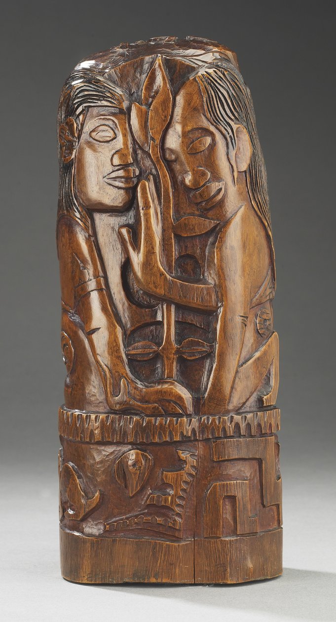 Hina and Fatu, c.1892 by Paul Gauguin