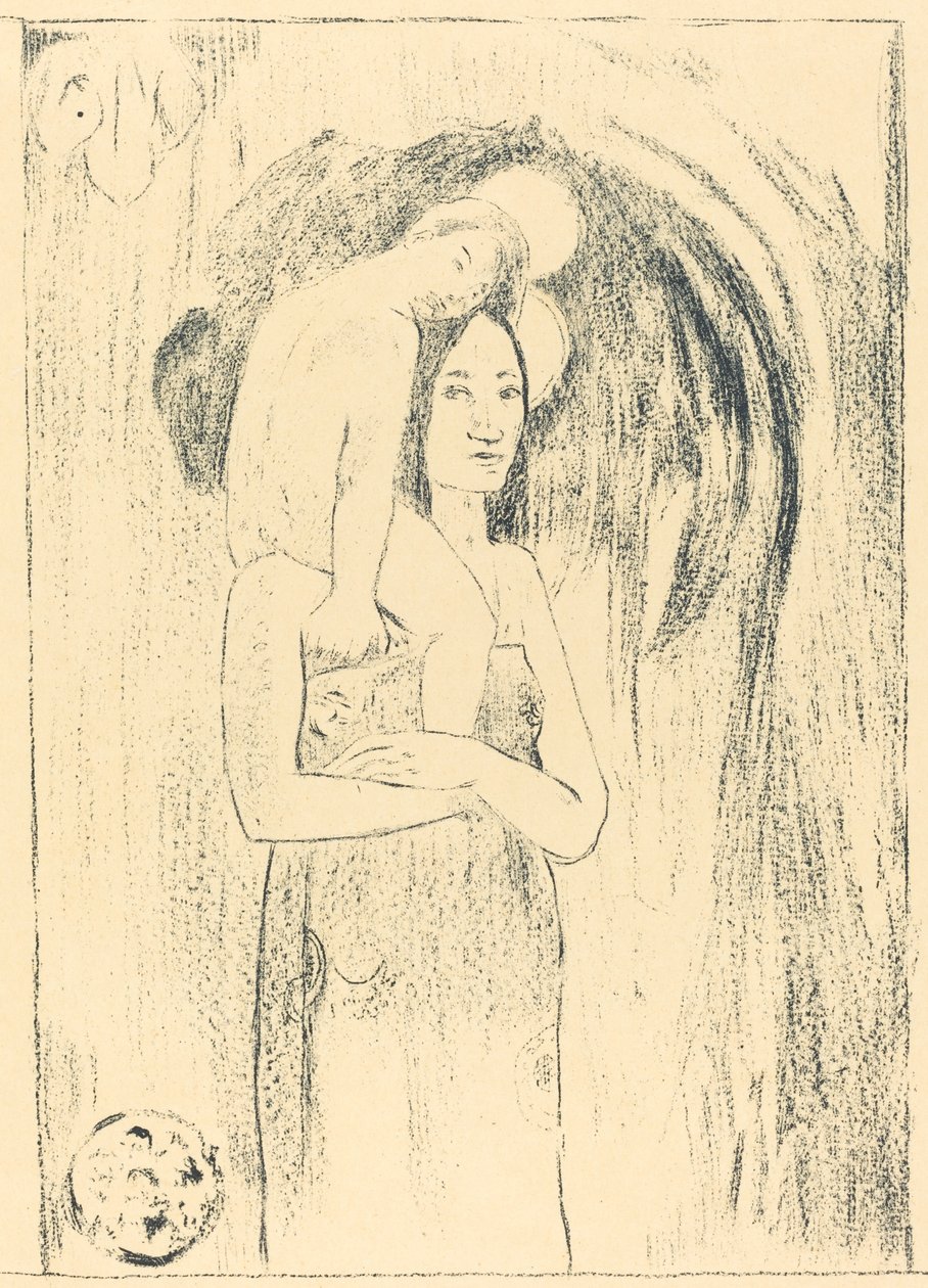 Ia Orana Maria We Greet Thee, Mary by Paul Gauguin