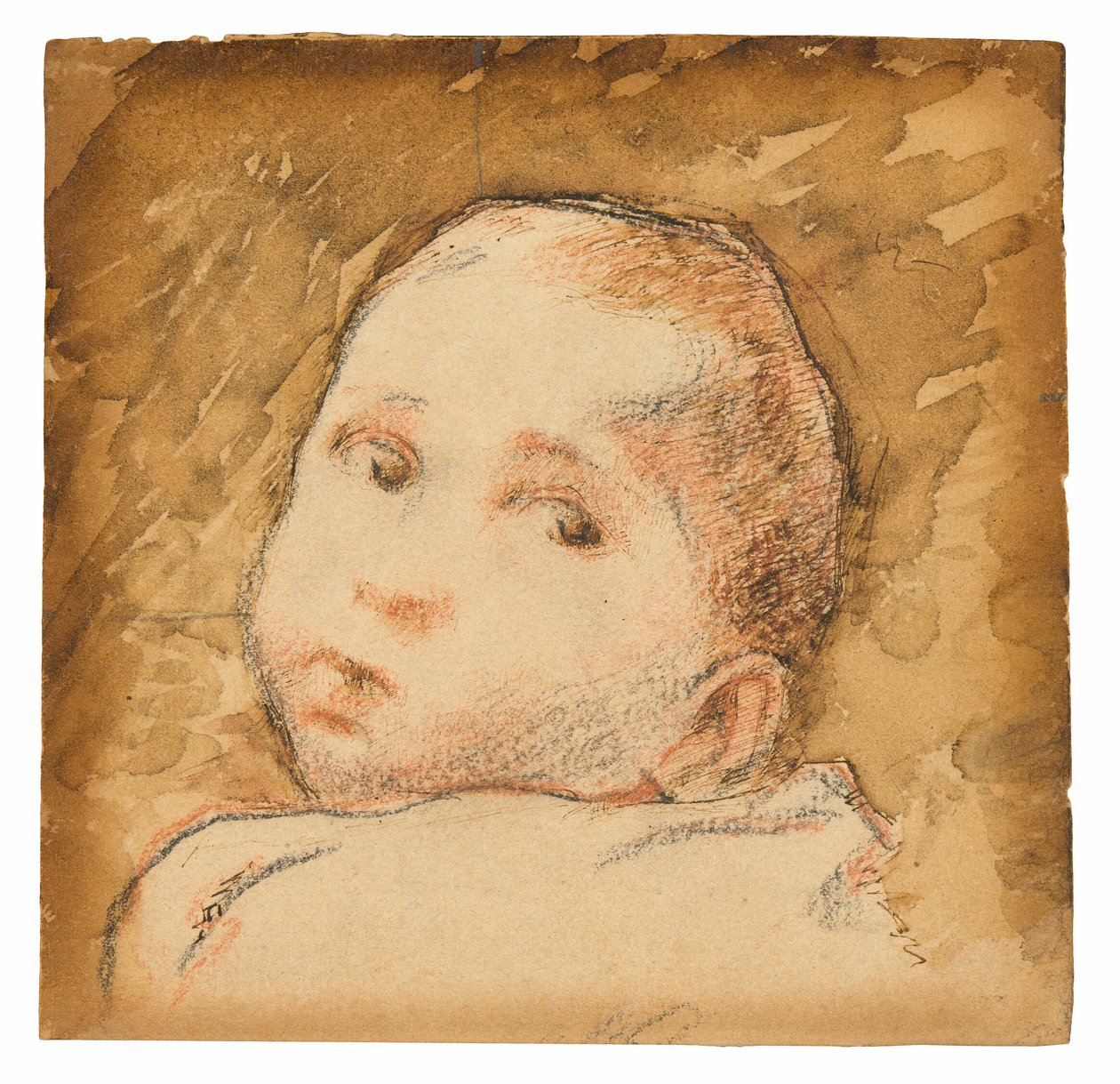 Jean René Gauguin by Paul Gauguin